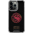 HBO House of the Dragon Red Tararyen Sigil iPhone 16 Pro Clear Case